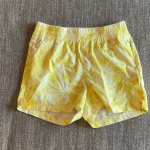 Old navy active wear w/ yellow and white marbling